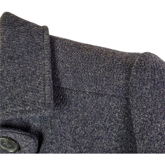Kenneth Cole Wool Peacoat - Jacket Double Breasted Coat, EUC, Size 8 - Picture 3 of 7